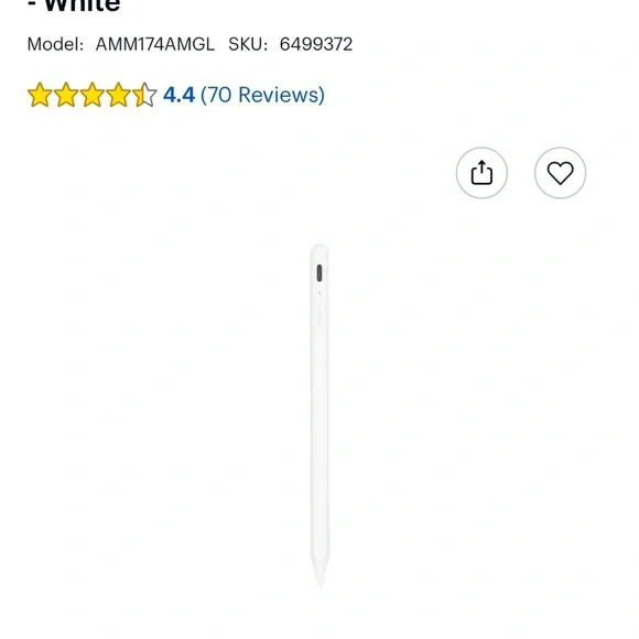Targus iPad Stylus Pen - White - Picture 5 of 9